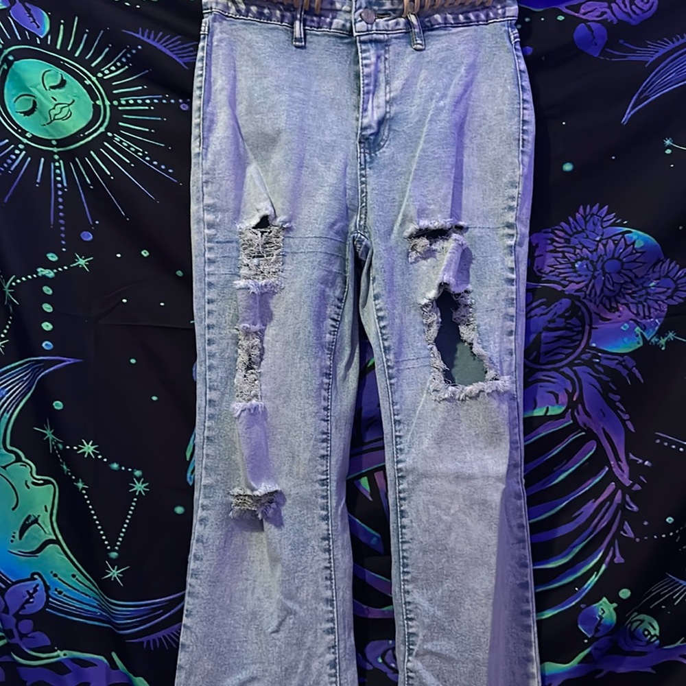 Dollhouse Flared Wide Jeans! Waist 29/Length:33